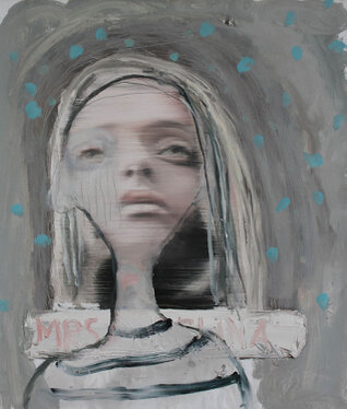 2014 - oil on canvas - 94 x 83 cm