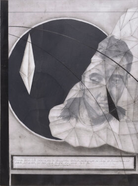 2016 - graphite on polyesterfiilm - 40,5 x 54,5 cm
