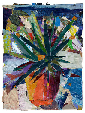 2016 - Acrylic, tape, varnish on board - 20 x 15 cm