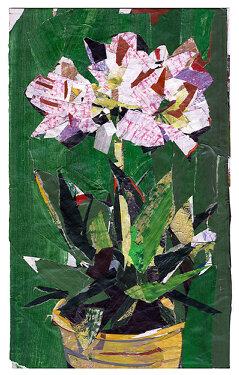 2016 - Acrylic, tape, varnish on forex - 30 x 19 cm