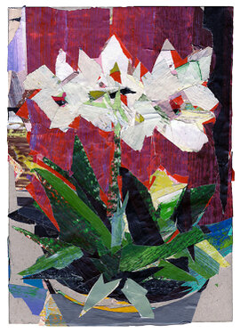 2016 - Acrylic, tape, varnish on forex - 28 x 20 cm