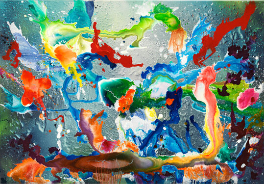 2017 - acylic on canvas - 90 x 130 cm