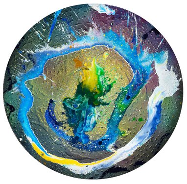 2016 - acylic on canvas - ⌀ 80 cm