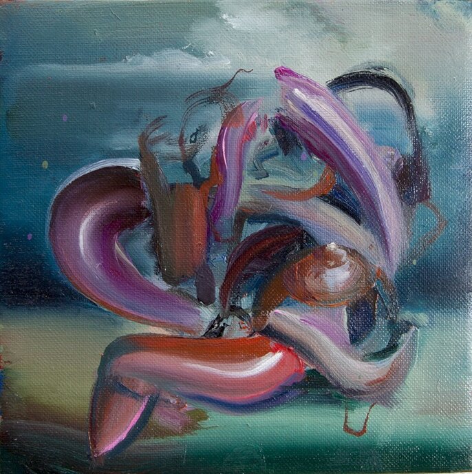 2025 - oil on linen - 20 x 20 cm