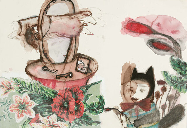 2009 - collage - 40,2 x 56,7 cm