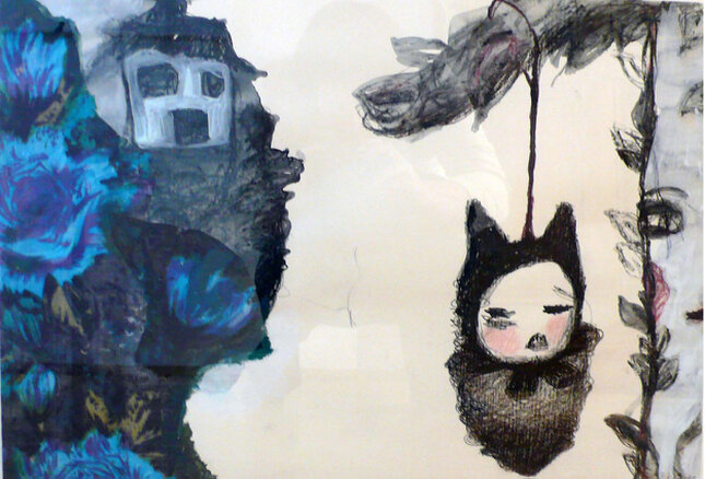 2008 - collage - 39,5 x 57 cm