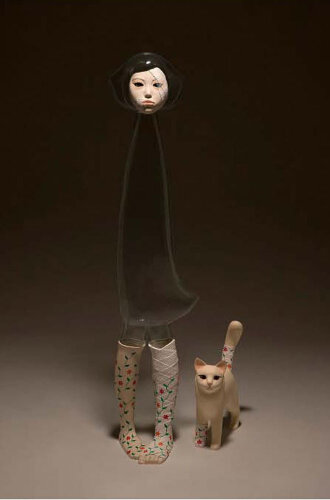 2009 - PVC, mixed media - h 127 cm