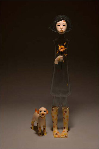 2010 - PVC, mixed media - h 127 cm