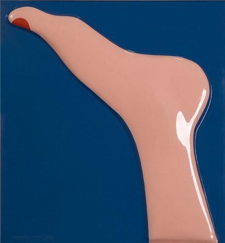 1967 - screen printing on shaped plexiglas - 37 x 33,5 cm