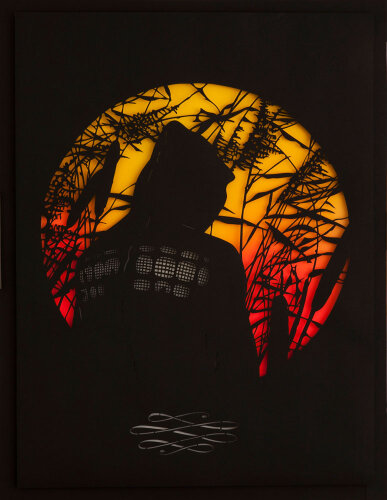 2013 - paper cut - 92 x 72 cm