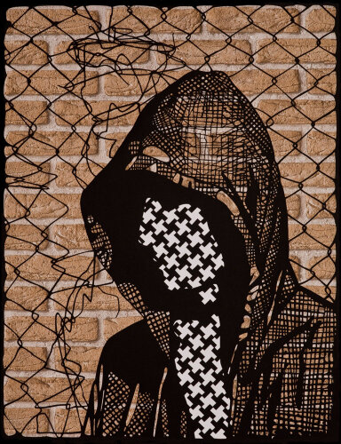 2013 - paper cut - 92 x 72 cm