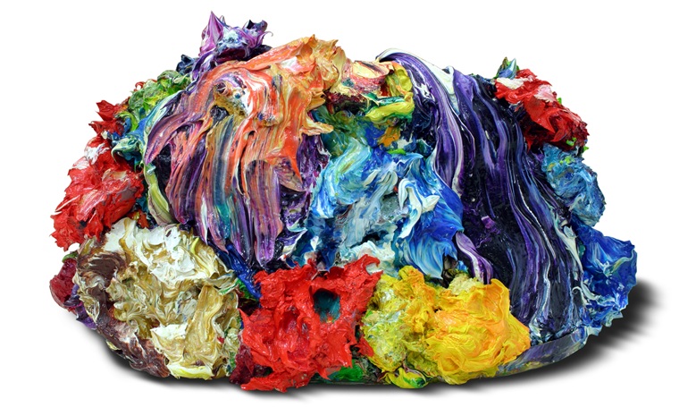 2005 - oil on assembly foam - 32 x 23 x 16 cm