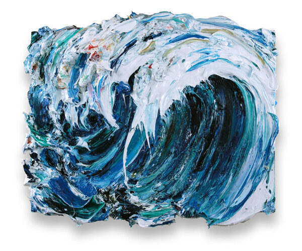 2009 - oil on wood - 37 x 42 x 5 cm