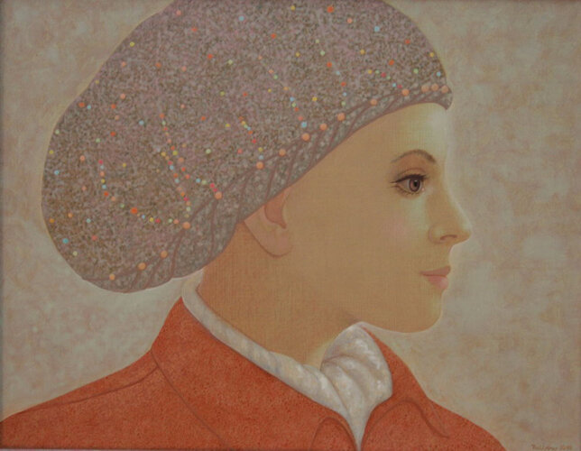 201 - tempera on panel - 55 x 70 cm