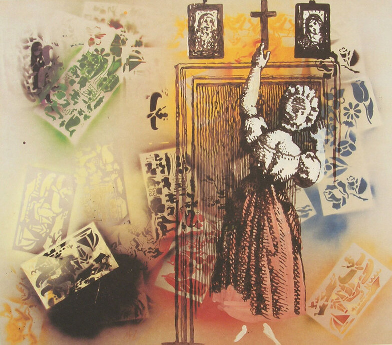 1995 - color offset on vellum - edition 75+XX - 55 x 75 cm