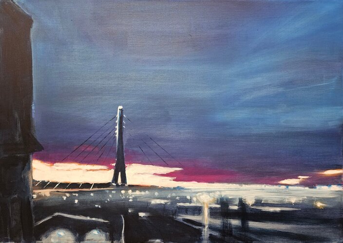 2026 - acrylic on canvas - 50 x 70 cm