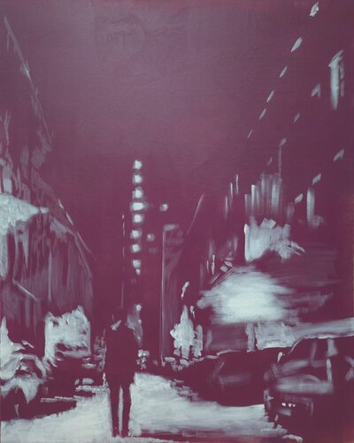 2026 - acrylic on canvas - 100 x 80 cm