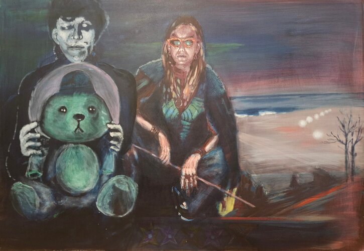 2026 - acrylic on canvas - 70 x 100 cm